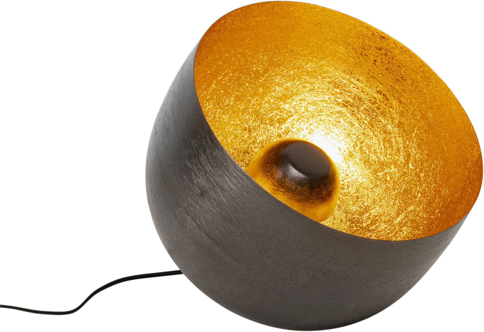 Bodenleuchte Apollon Smooth Schwarz Ø35cm – Grafik-1.