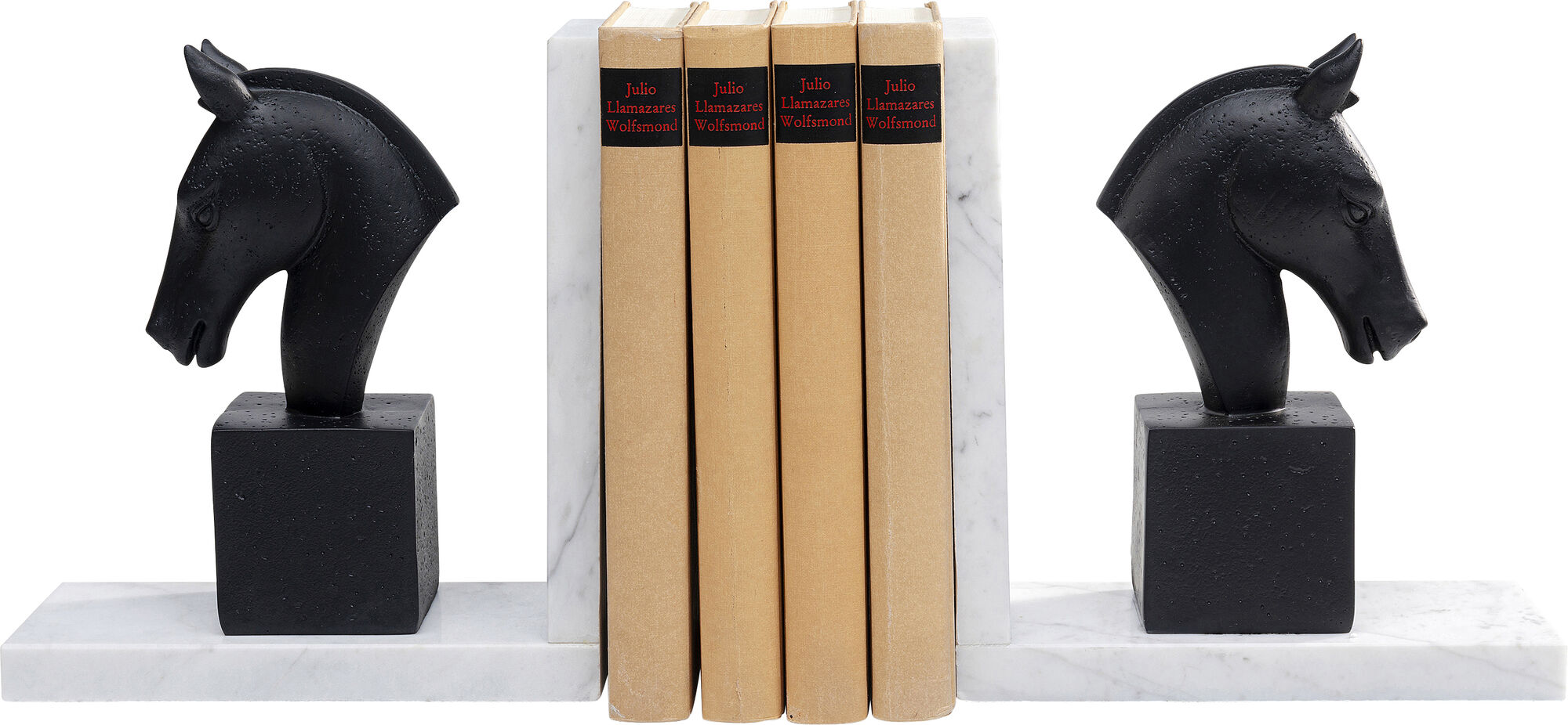 Buchstütze Horse (2/Set) – Grafik-1.