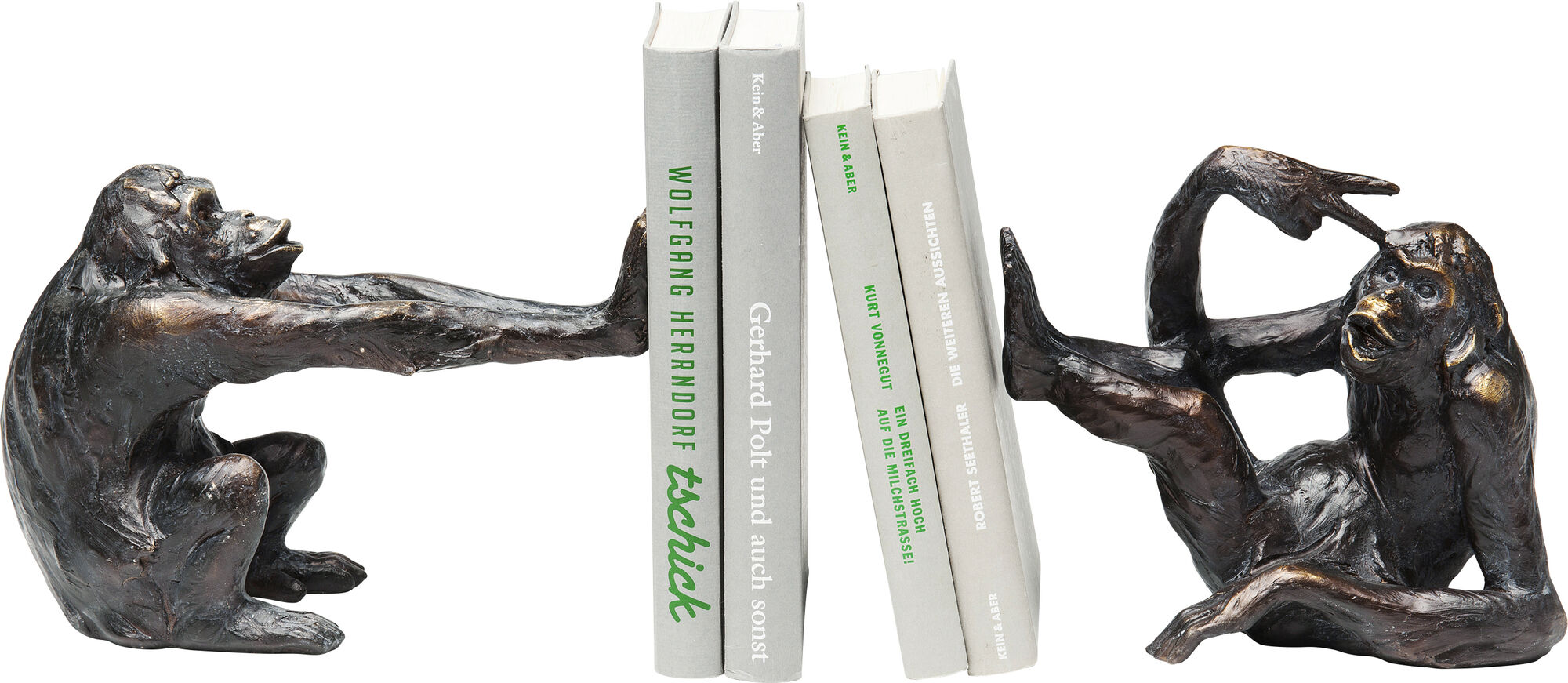 Buchstütze Monkey (2/Set) – Grafik-1.