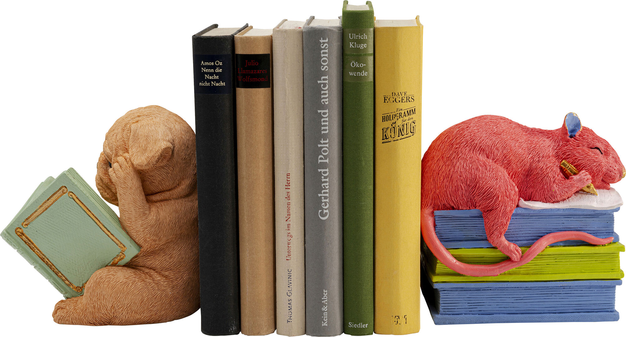 Buchstütze Pet Party (2/Set) – Grafik-1.