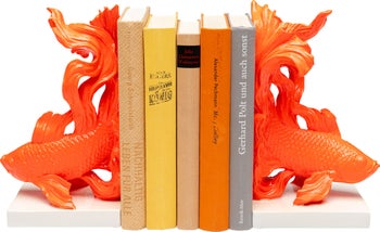 Buchstützen Kois (2/Set) – Grafik-1.
