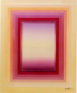 Leinwandbild Tendency Lila 140x170cm – Grafik-1.