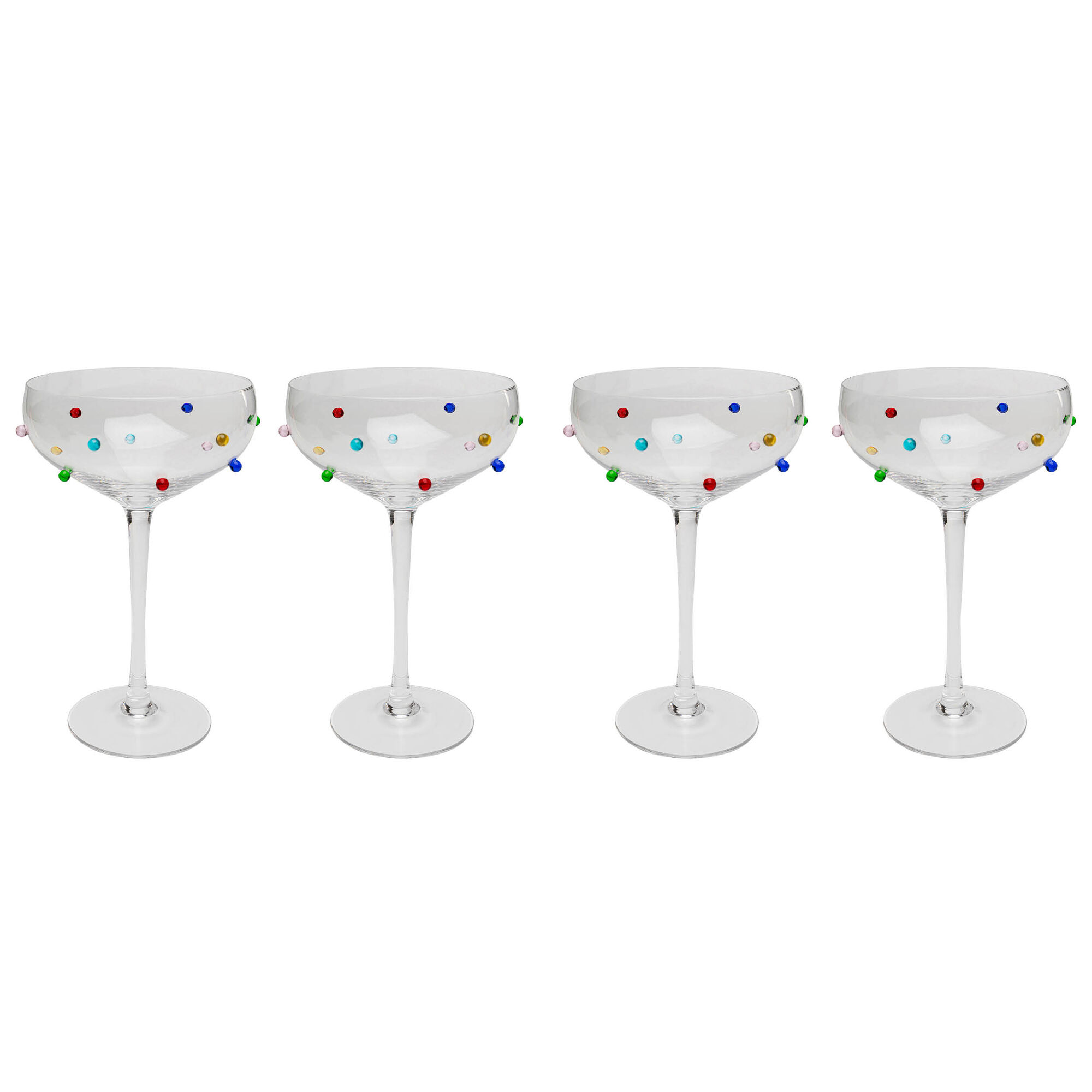 Cocktailglas Party Dots 19cm (4/tlg.) – Grafik-1.