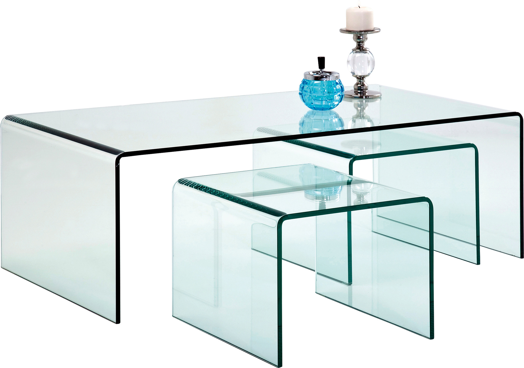 Couchtisch Clear Club (3/Set)