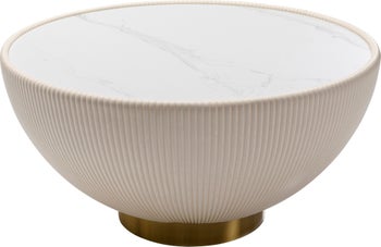 Produkt: Couchtisch Endless Vegas Weiß Ø71cm.