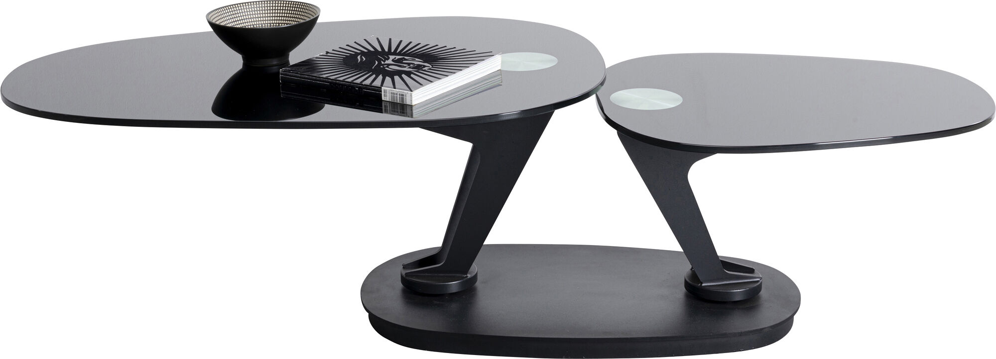 Couchtisch Franklin Schwarz 150x58cm – Grafik-1.