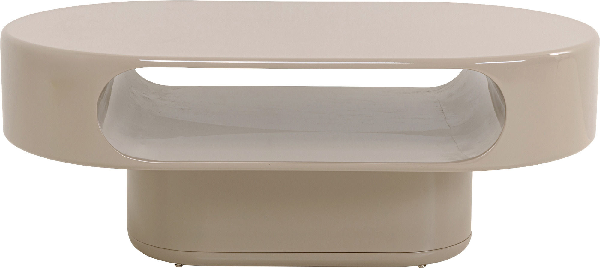 Couchtisch Groove Taupe 60x100cm