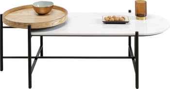 Couchtisch Layered 128x55cm – Grafik-1.