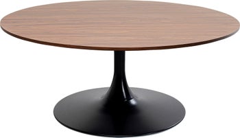 Couchtisch Schickeria Walnuss Schwarz Ø110cm – Grafik-1.
