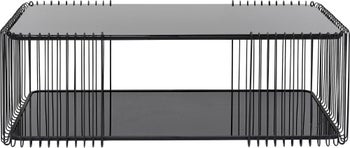 Couchtisch Wire Double Schwarz 120x60cm – Grafik-1.