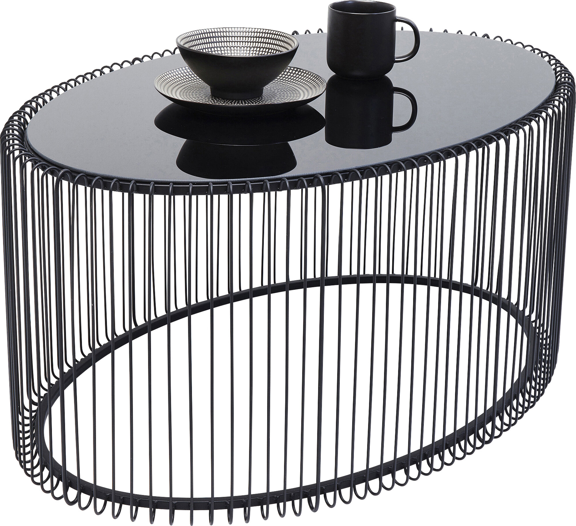 Couchtisch Wire Uno Schwarz 60x90cm – Grafik-1.