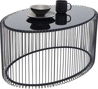 Couchtisch Wire Uno Schwarz 60x90cm – Grafik-1.