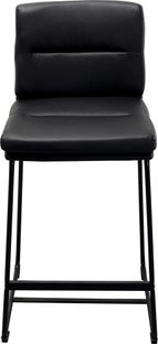 Barstuhl Ginny Schwarz 75cm - Einzelstück – Grafik-1.