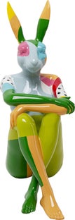 Deko Figur Rabbit Gillie Colore 80cm - Einzelstück – Grafik-1.