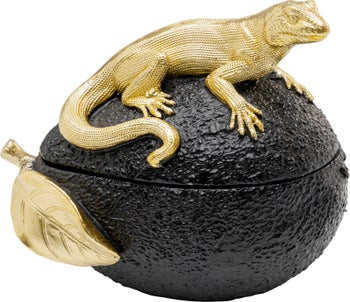 Deko Dose Avocado Lizard 15cm – Grafik-1.