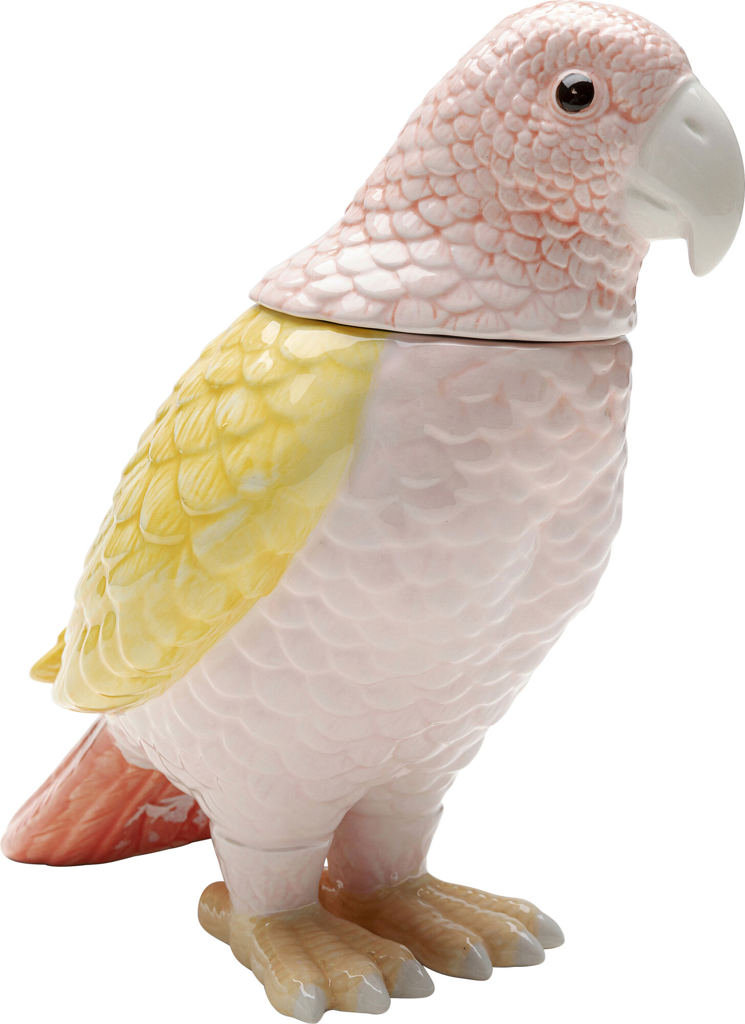 Deko Dose Exotic Bird Giallo 23cm – Grafik-1.