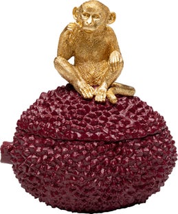 Deko Dose Monkey Rot 30cm – Grafik-1.