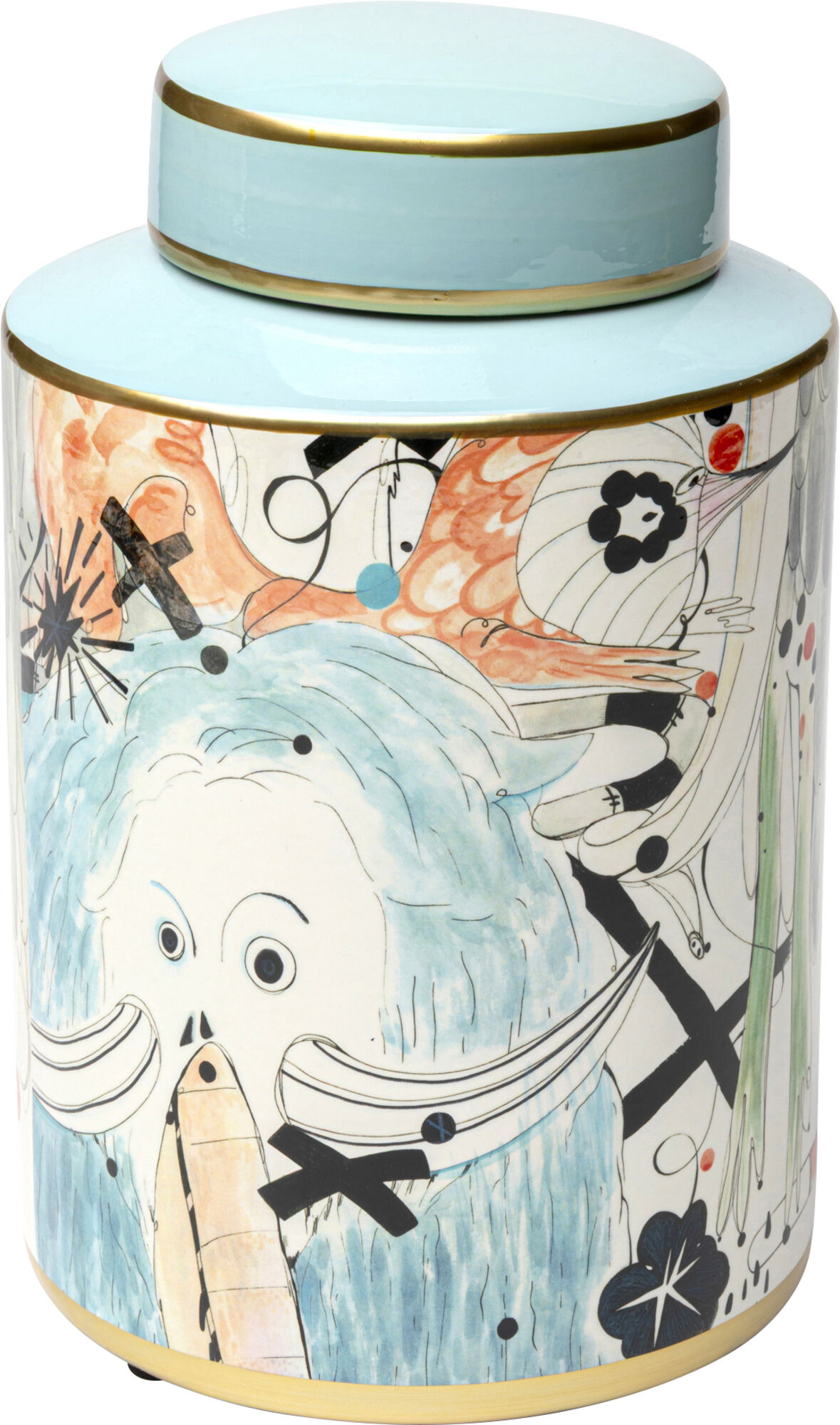 Deko Dose Palazzo Ø25cm – Grafik-1.