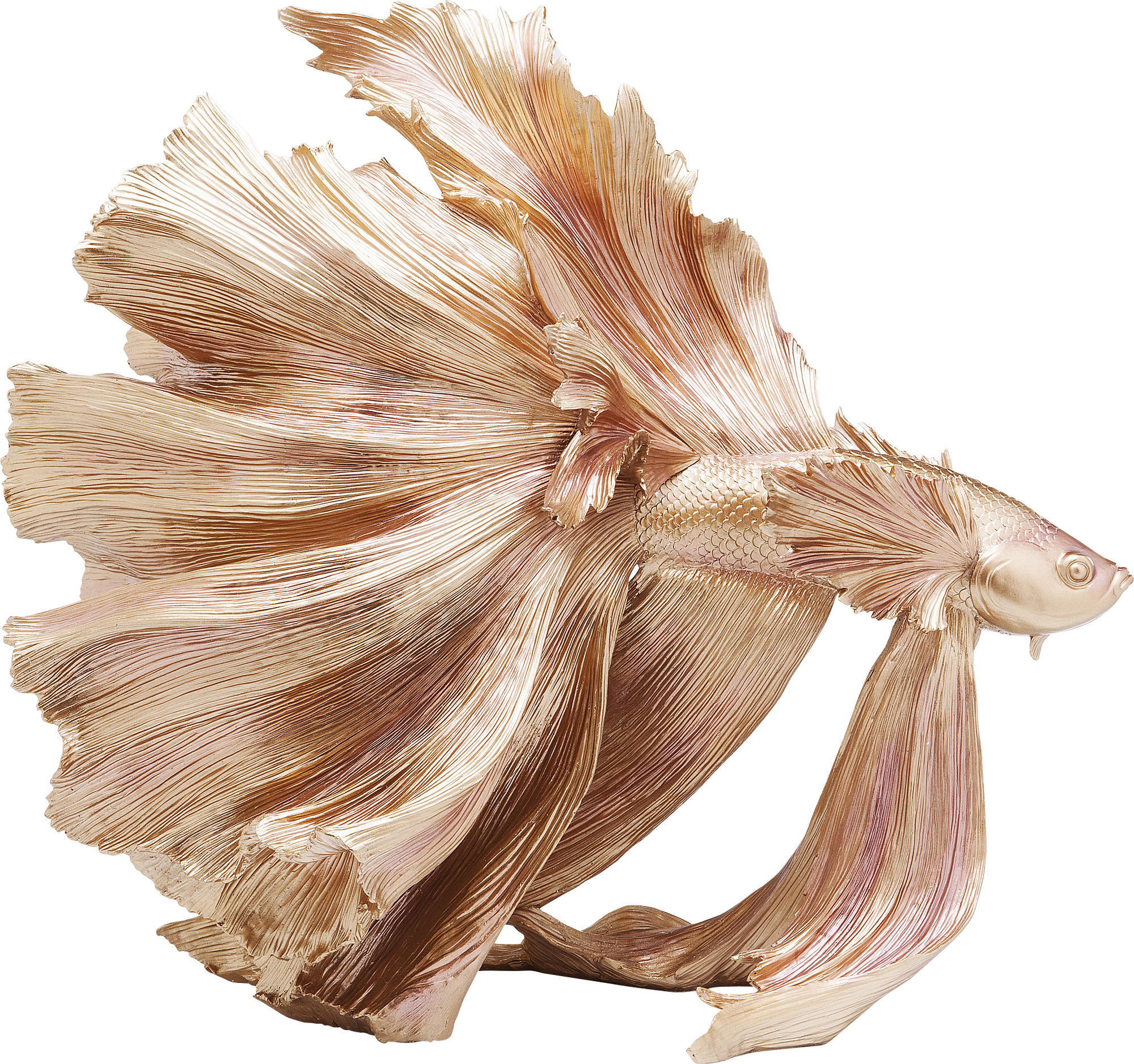 Deko Figur Betta Fish Gold