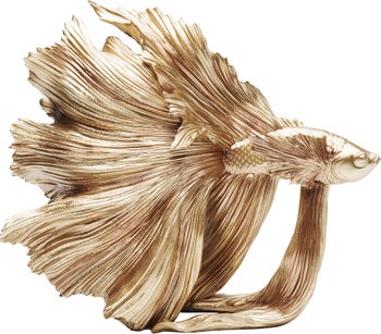 Deko Figur Betta Fish Gold Klein – Grafik-1.