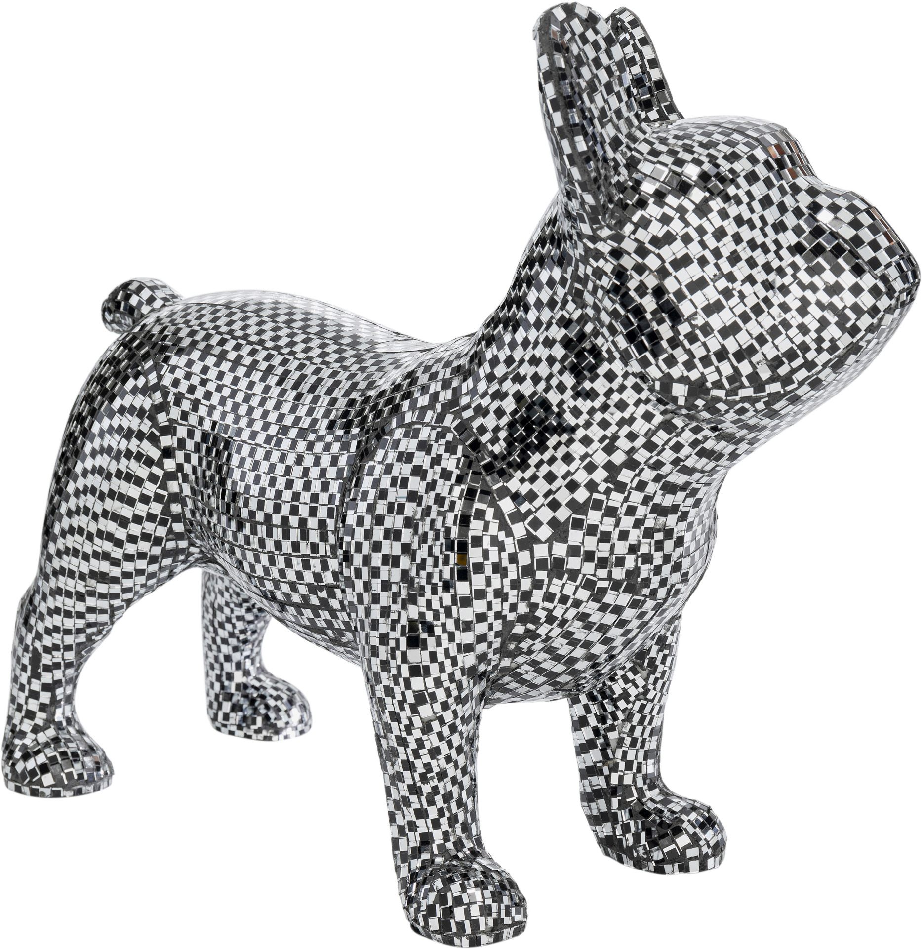 Deko Figur Bulldog Disco 36cm