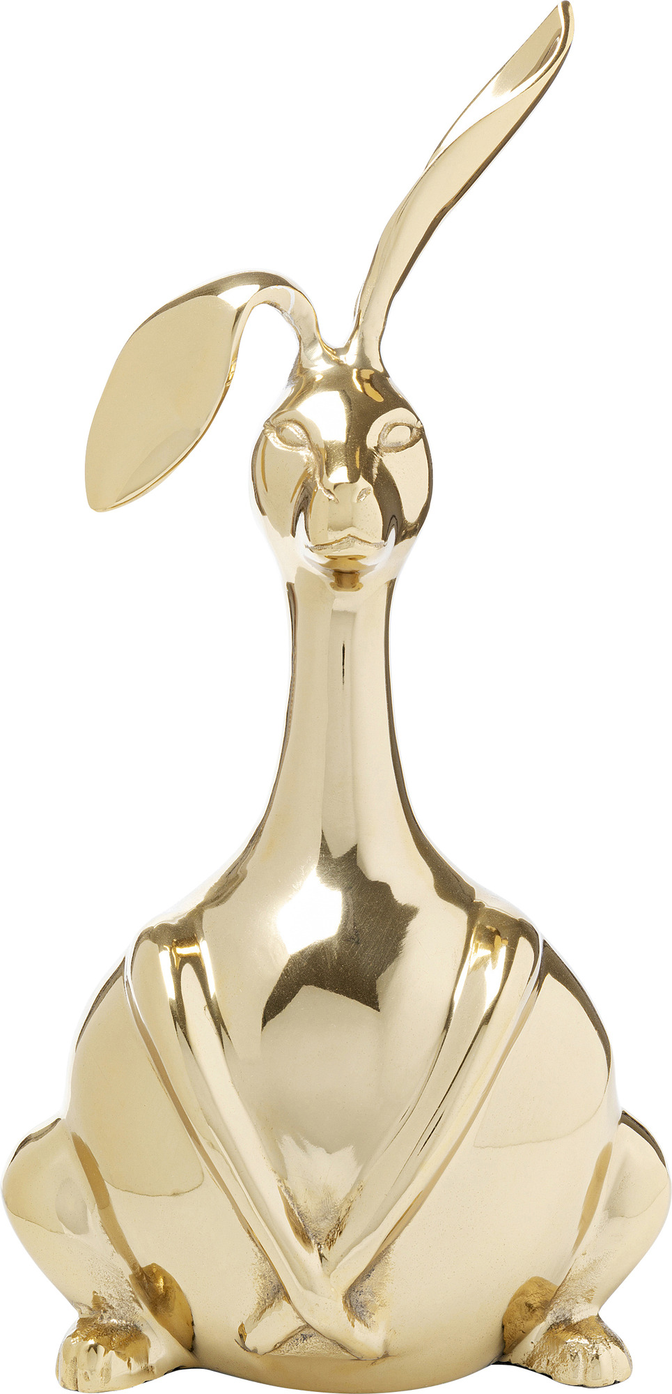 Deko Figur Bunny Gold 37cm