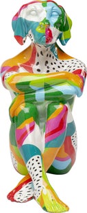 Deko Figur Dog Gillie Abstract – Grafik-1.