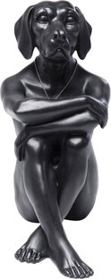 Deko Figur Gangster Dog Black – Grafik-1.
