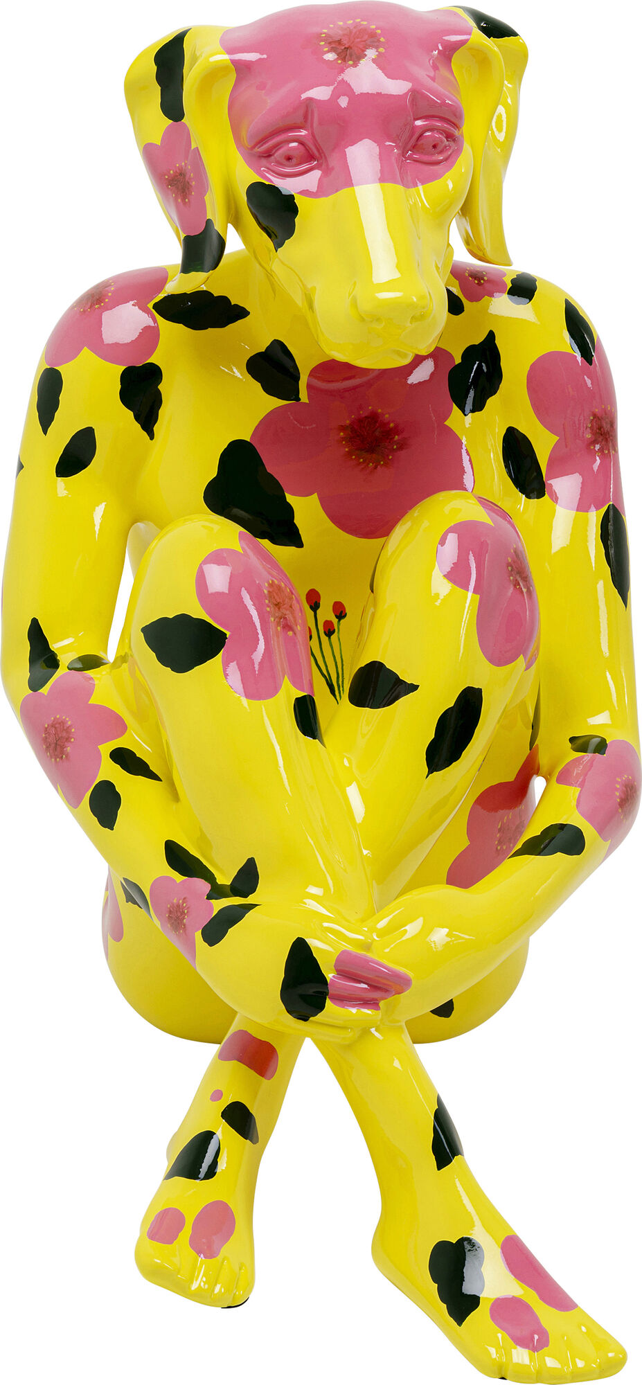 Deko Figur Dog Marc Gelb 80cm – Grafik-1.