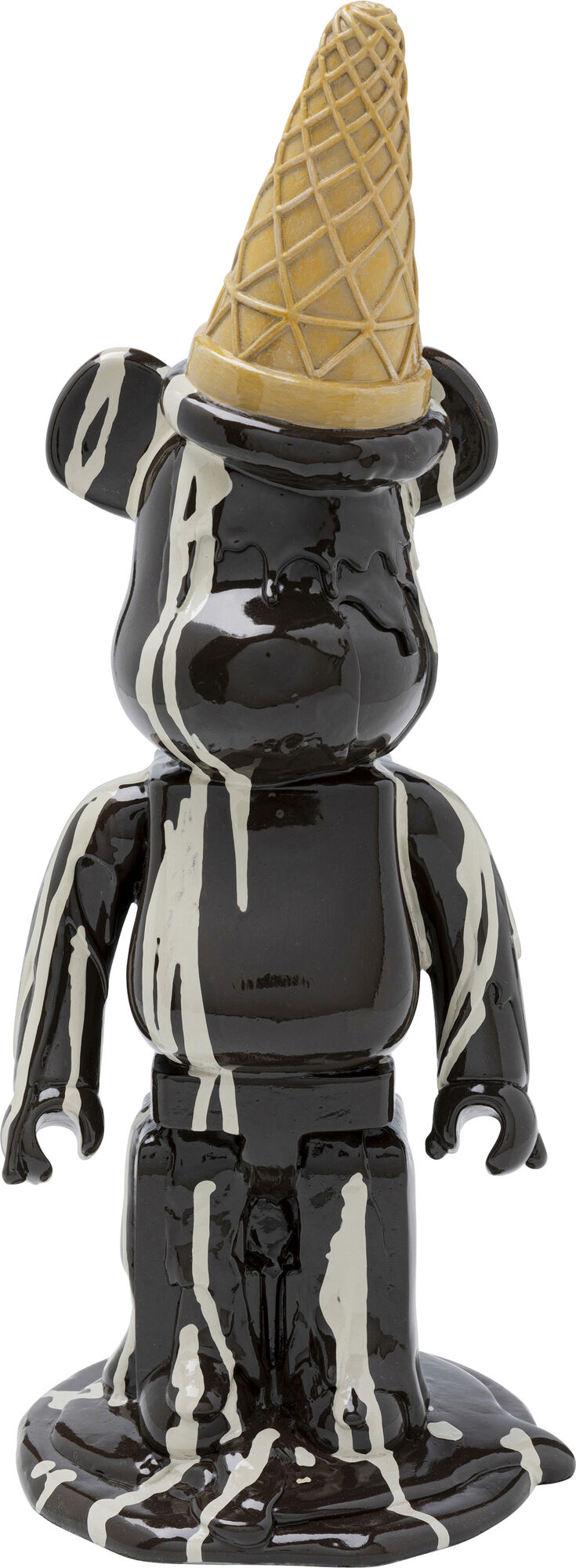 Deko Figur Gelato Bear Schwarz 40cm – Grafik-1.