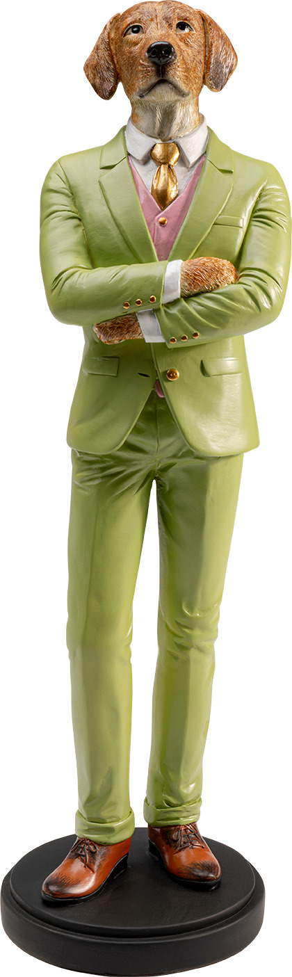 Deko Figur Gentleman Dog 51cm