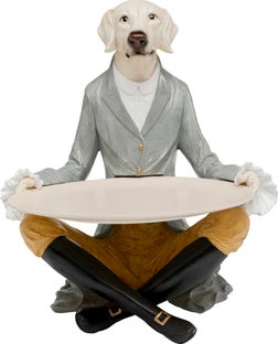 Deko Figur Gentleman Dog Tray 29cm – Grafik-1.