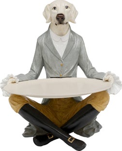 Deko Figur Gentleman Dog Tray 29cm – Grafik-1.