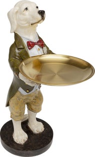 Deko Figur Gentleman Dog Tray 43cm – Grafik-1.