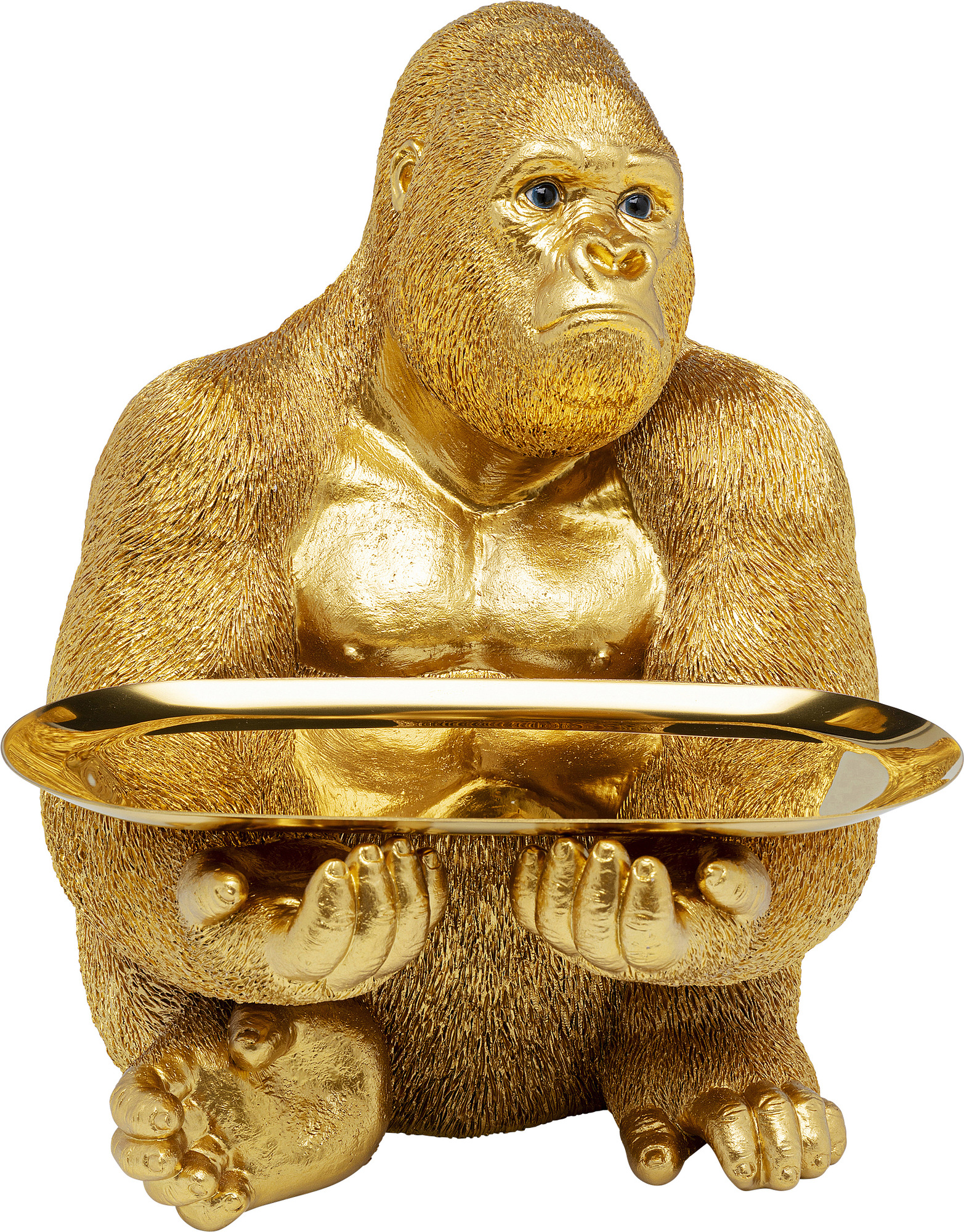 Deko Figur Gorilla Butler 37cm