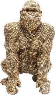 Deko Figur Gorilla Gold 46cm – Grafik-1.