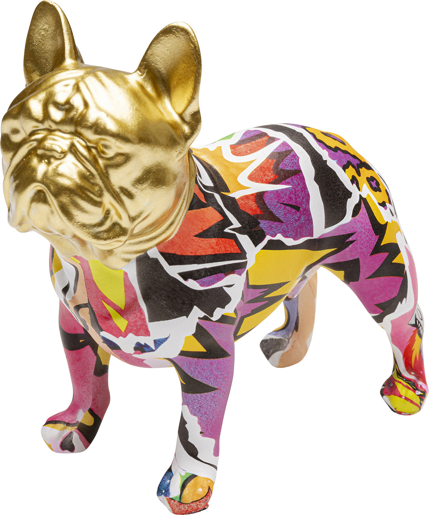 Deko Figur Graffiti Dog 15cm