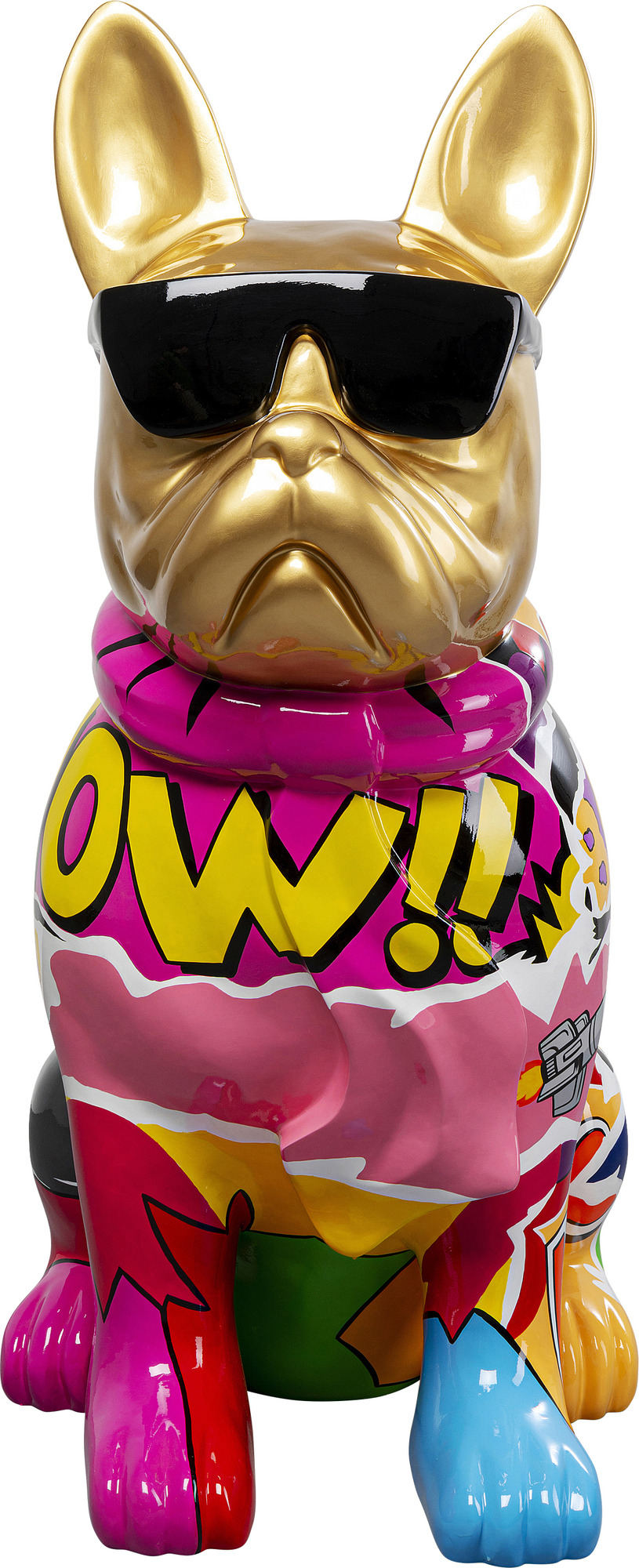 Deko Figur Graffiti Dog 20cm