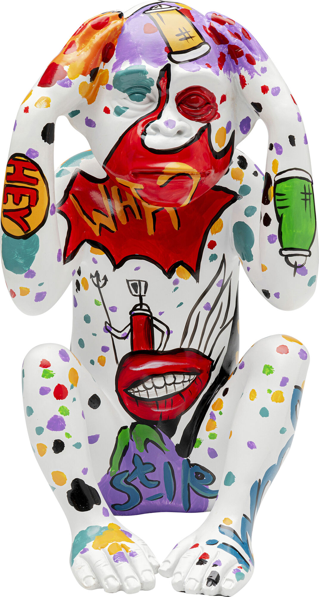 Deko Figur Graffiti Monkey 40cm – Grafik-1.