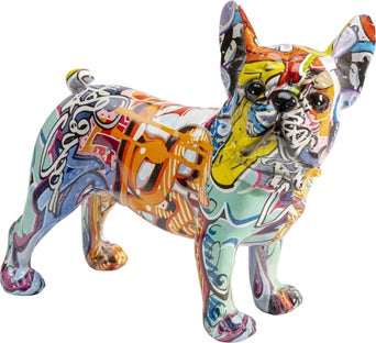 Deko Figur Grafitti Dog 24cm – Grafik-1.