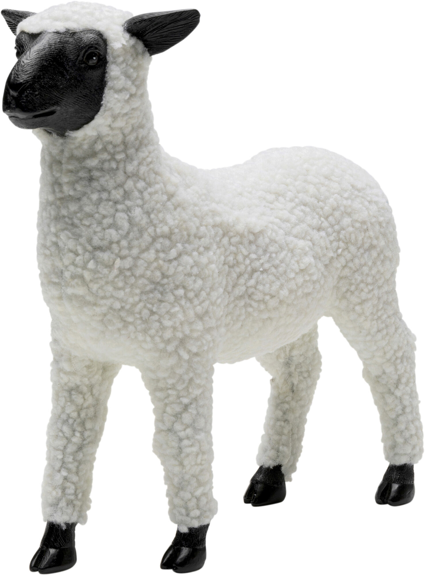 Deko Figur Happy Sheep Wool Weiß 28cm – Grafik-1.