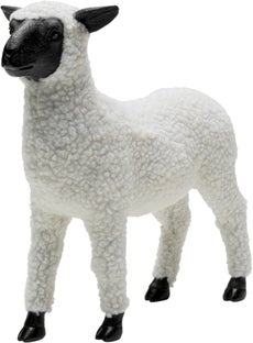 Deko Figur Happy Sheep Wool Weiß 28cm – Grafik-1.