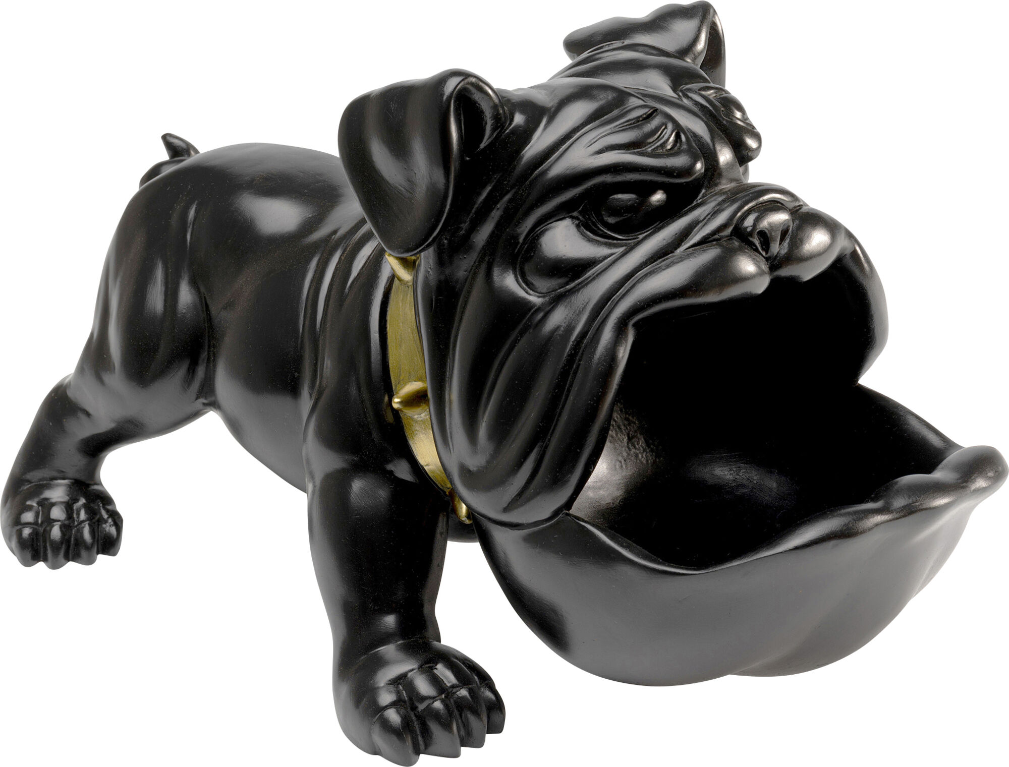 Deko Figur Hungry Dog Schwarz 37cm – Grafik-1.