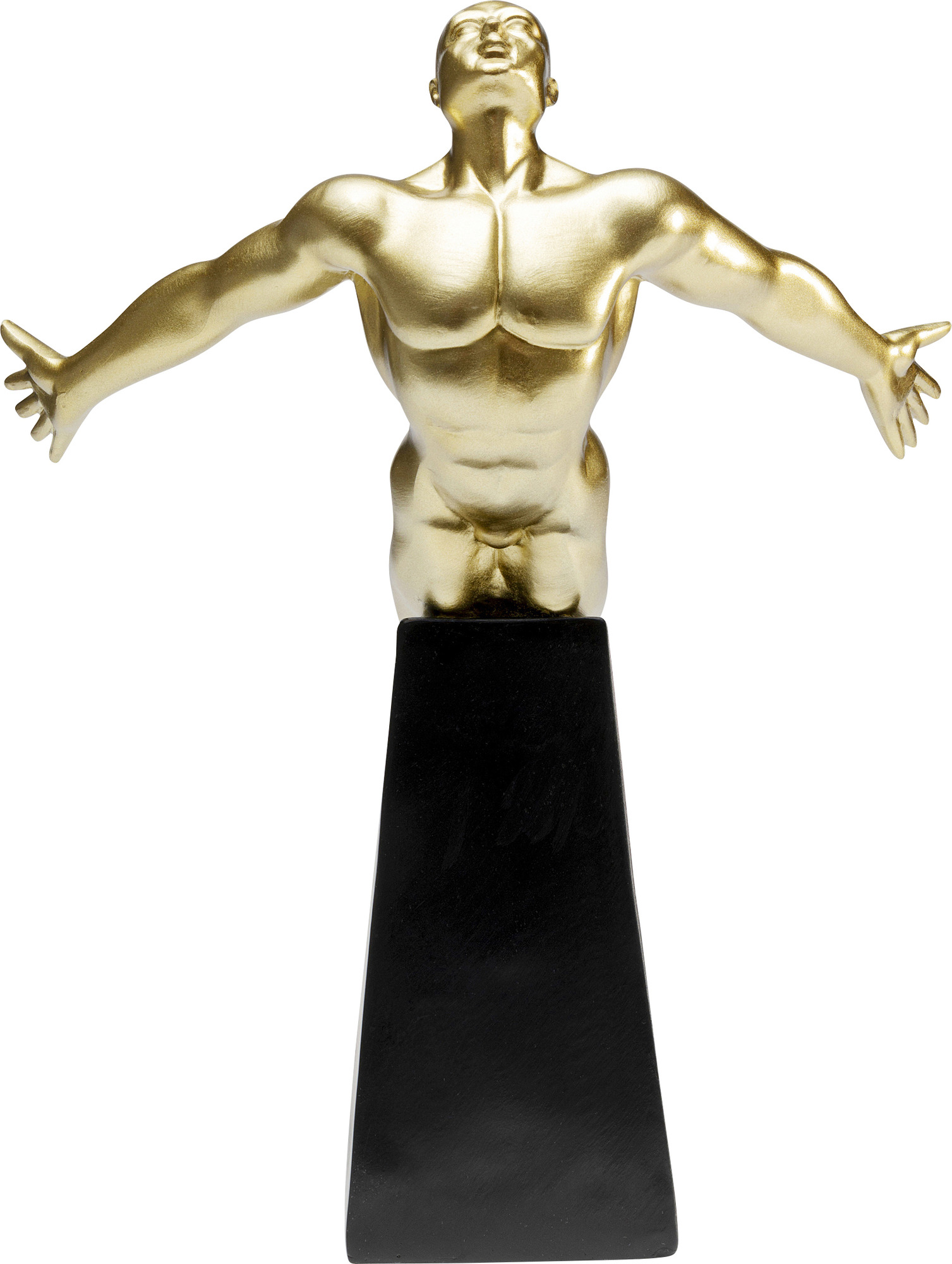 Deko Figur Jumper Gold 37cm
