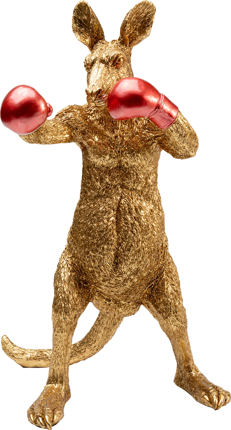 Deko Figur Kangaroo Boxer 41cm