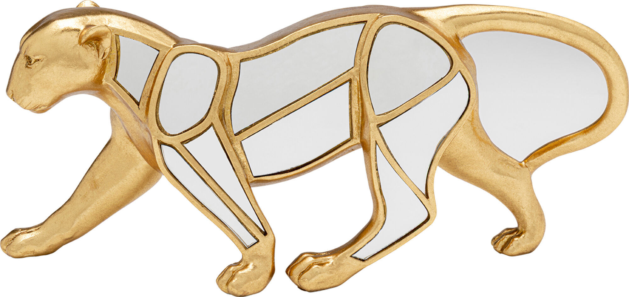 Deko Figur Leopard Mirror 17cm – Grafik-1.