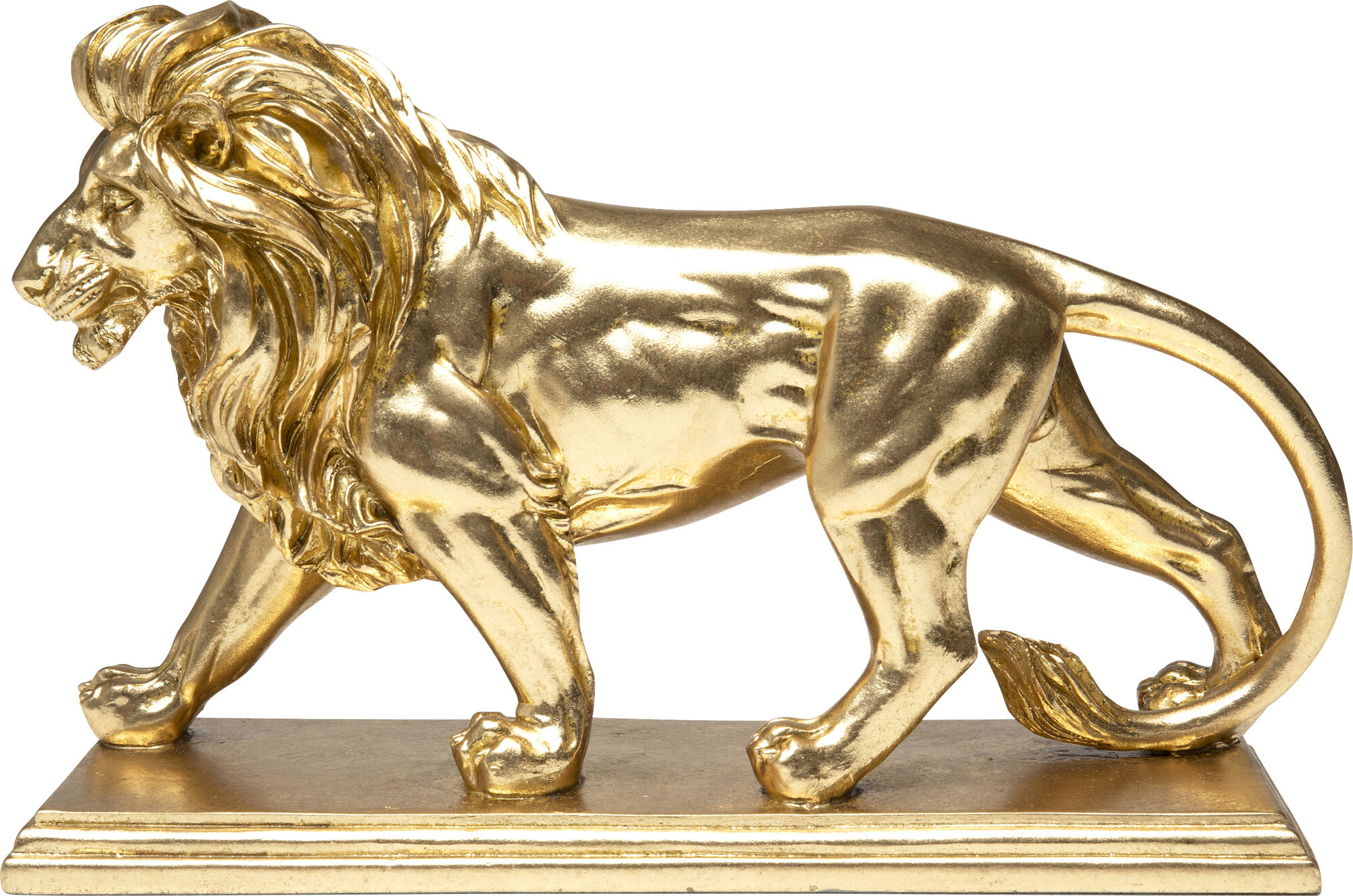 Deko Figur Lion Gold 31cm – Grafik-1.
