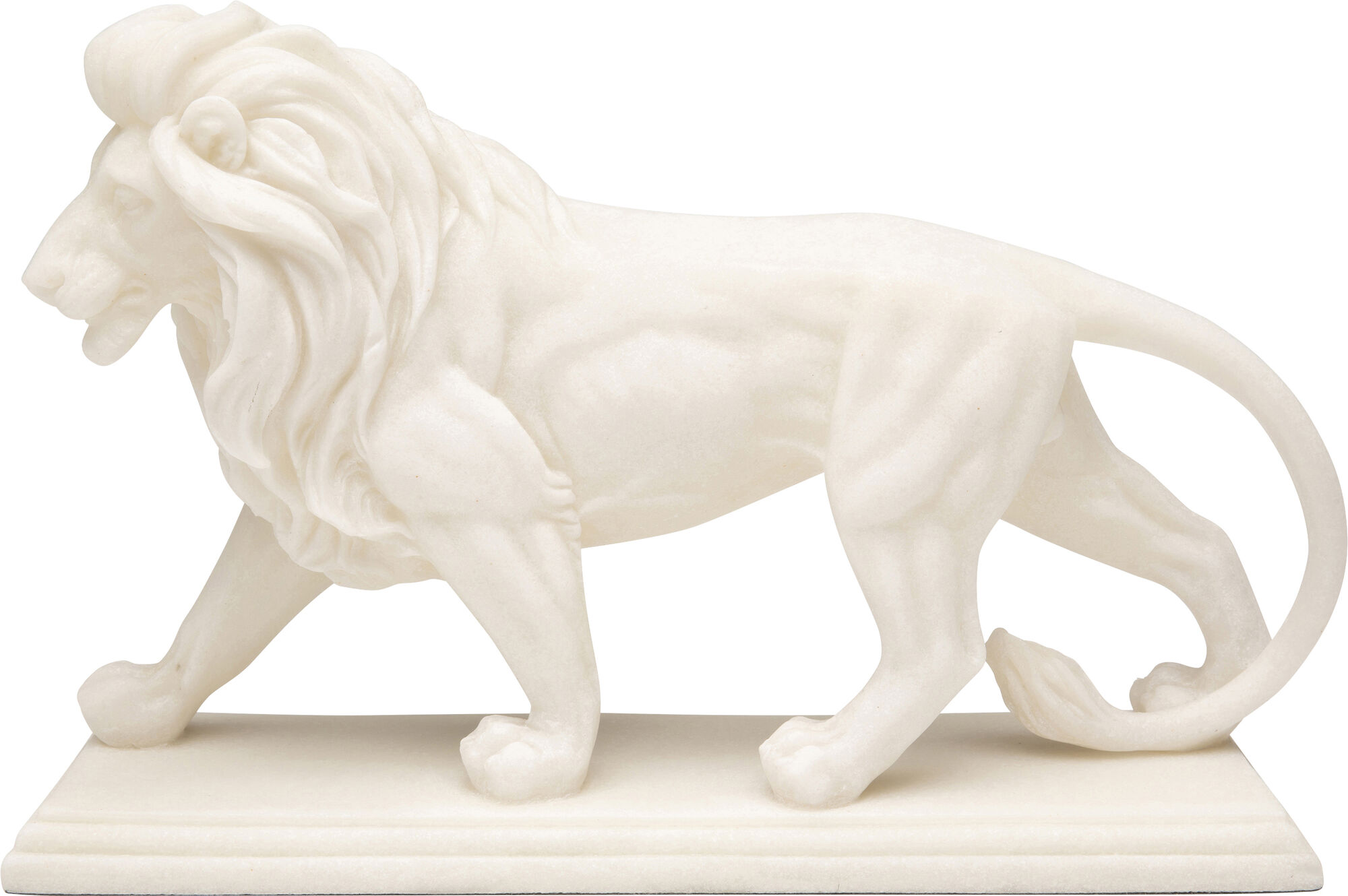 Deko Figur Lion Weiß 31cm – Grafik-1.