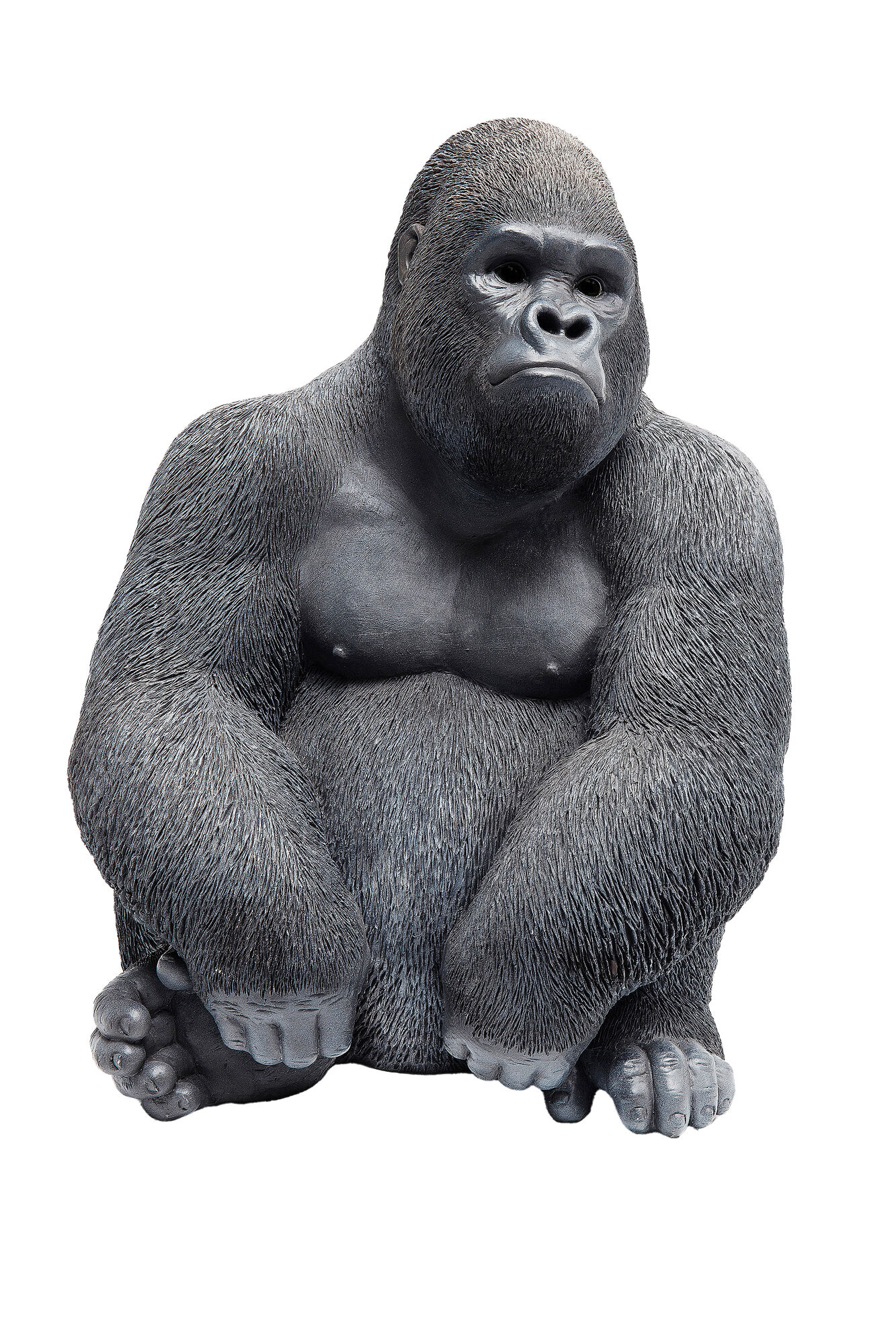 Deko Figur Monkey Gorilla Side Medium Schwarz – Grafik-1.