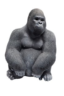 Deko Figur Monkey Gorilla Side Medium Schwarz – Grafik-1.